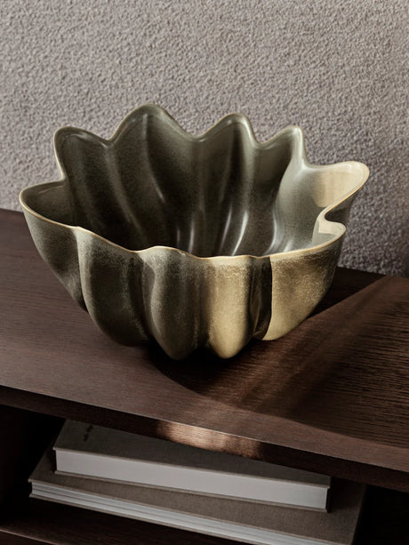 Ferm Living - Nium Bowl - Large Dark Sage