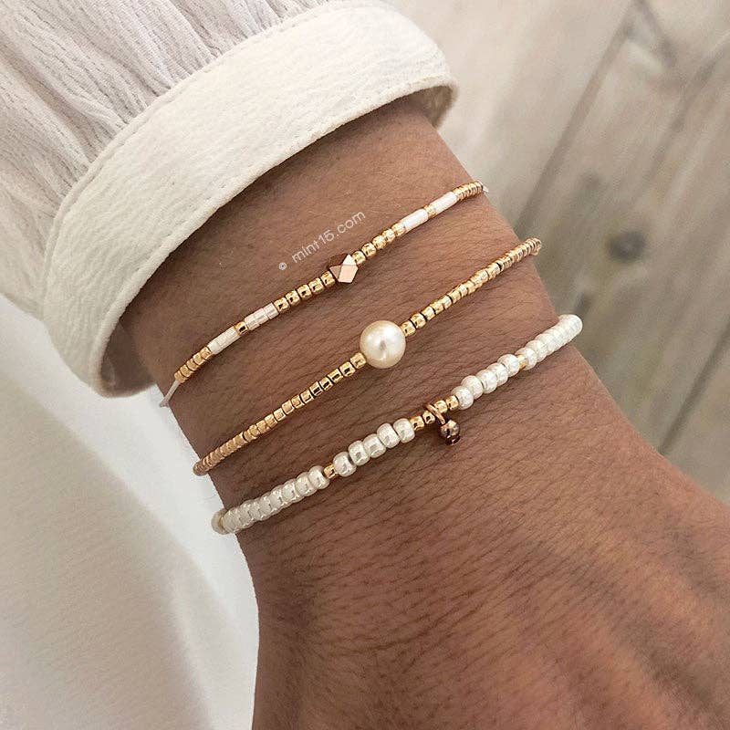 Armband-Set 'Pearl Shine'