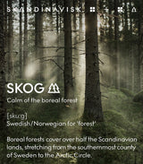 Skandinavisk - SKOG - 200g Duftkerze