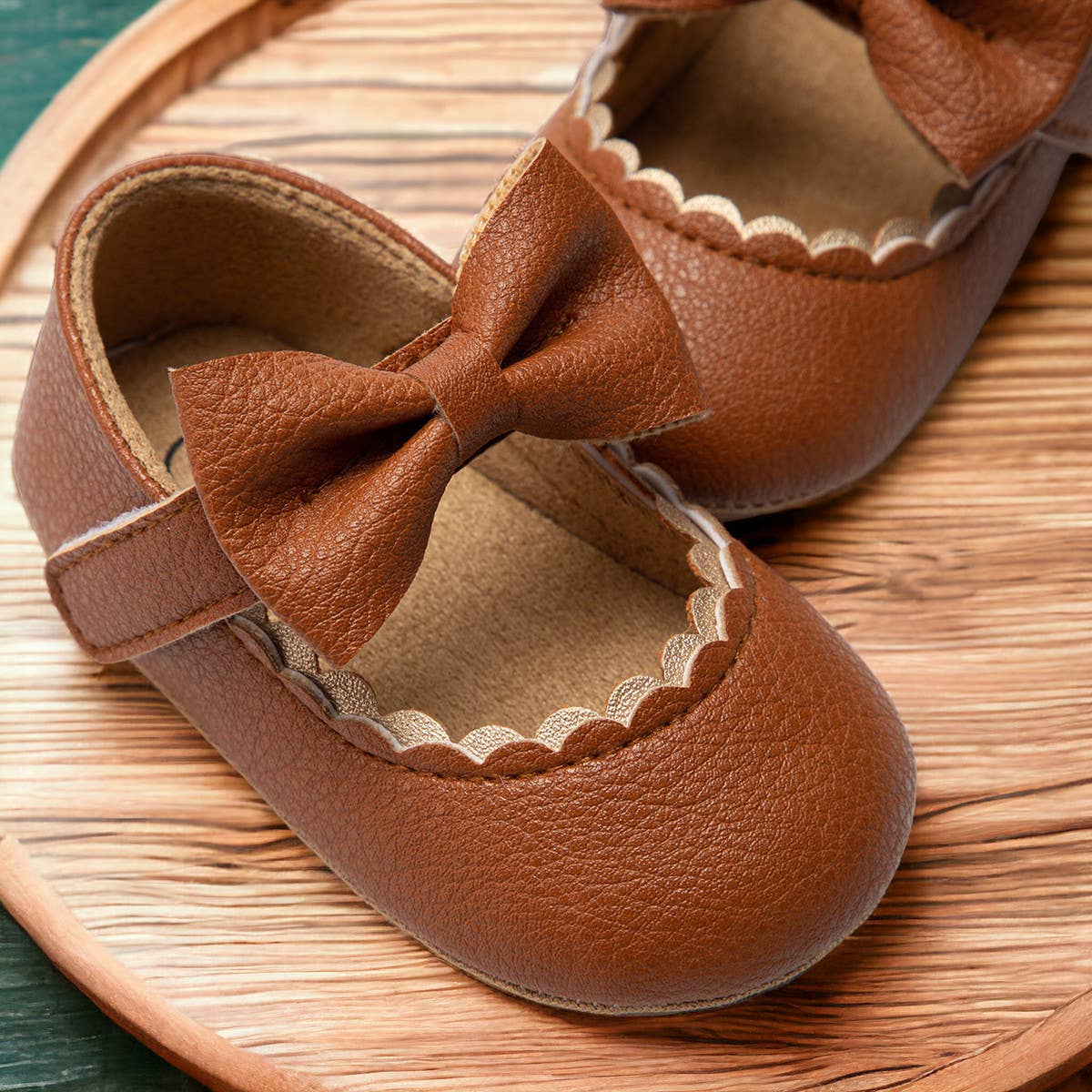 Annie & Charles - Leder-Krabbelschuhe