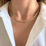 Victoire Collection Serpentine-Kette – Gold