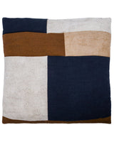 House Doctor - Kissenbezug, HDPatch, Schwarz, Sand, Braun