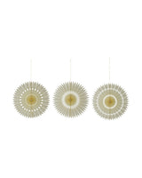 House Doctor HDStelle Weihnachtsschmuck – Off-White, 3er-Set
