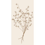 Serviette Blumensilhouette 16 Sütck, verschiedene Farben