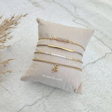 Armband-Set 'White & Natural'