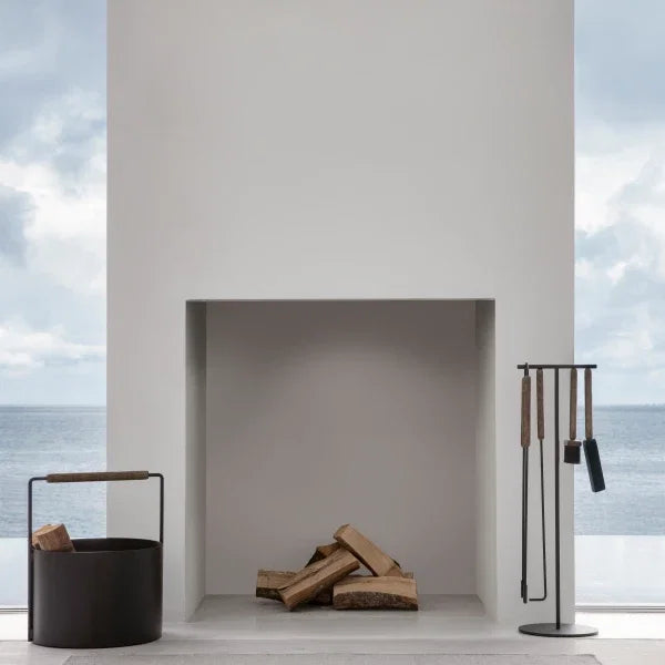 Blomus ASHI Kaminbesteck 5-teilig – Black Oak