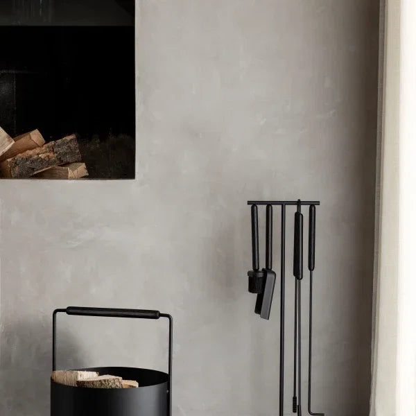 Blomus ASHI Kaminbesteck 5-teilig – Black Oak