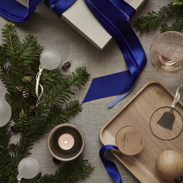 Blomus KITAI Weihnachtsschmuck – 4er Set Glocken – Silber