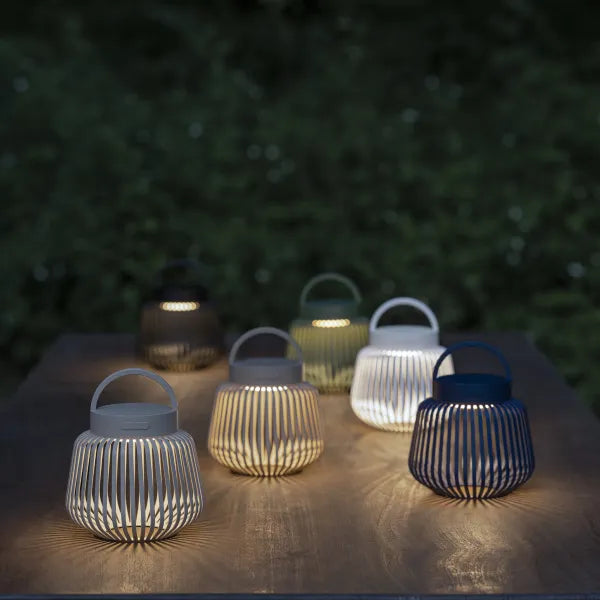 blomus LITO LED Akku Tischleuchte – Nomad Größe XS