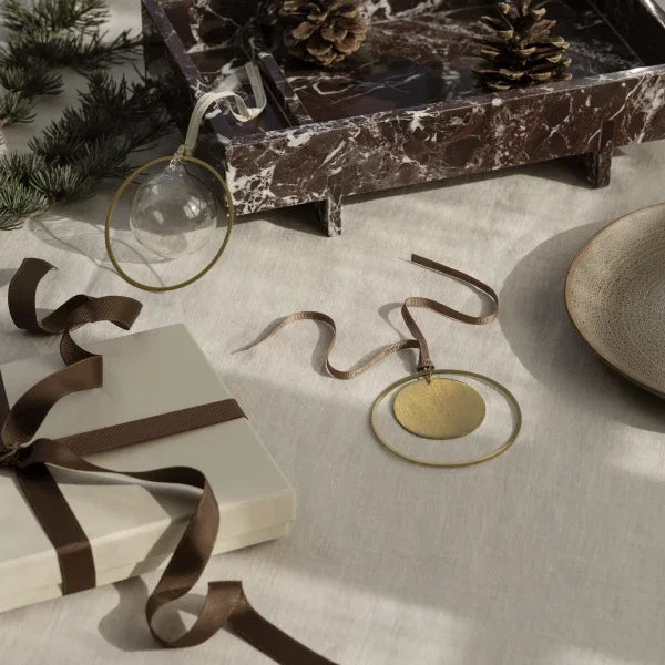 Blomus KITAI Weihnachtsschmuck – 4er Set Kugeln – Gold