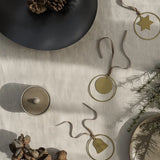 Blomus KITAI Weihnachtsschmuck – 4er Set Kugeln – Gold