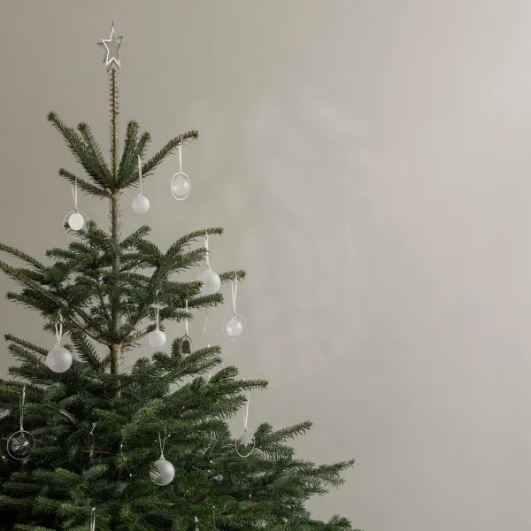 Blomus KITAI Weihnachtsschmuck – 4er Set Glocken – Silber