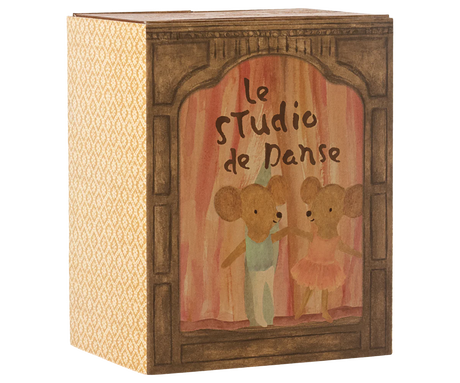 Maileg - Ballettmäuse im Tanzstudio, Kleine Schwester und kleiner Bruder
