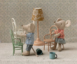 Maileg - Vintage Stuhl, Maus - Dark powder