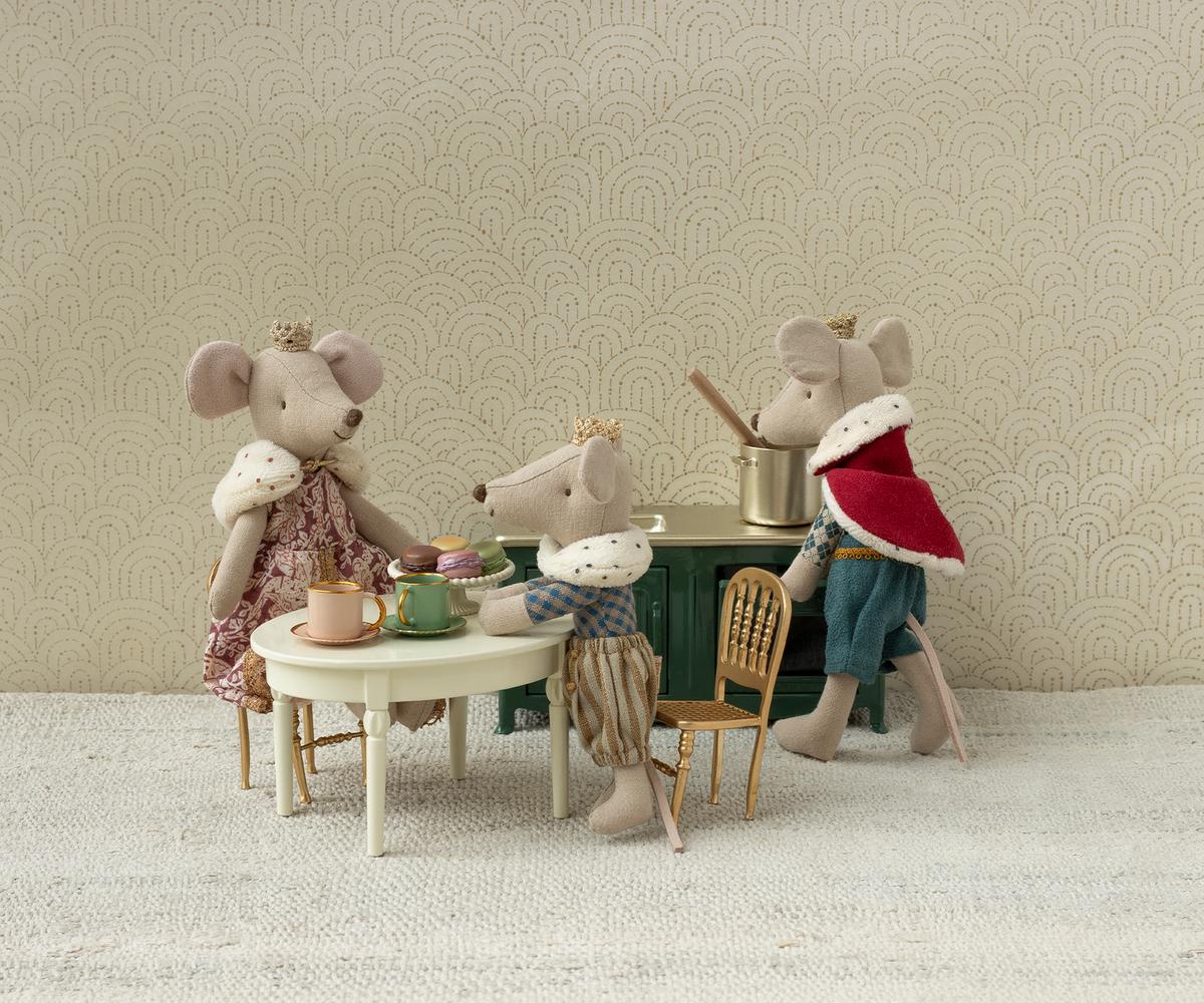 Maileg Stuhl, Maus - Gold