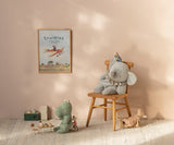 Maileg - Poster - LouiMax - Flugzeug