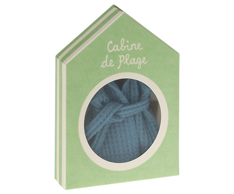 Maileg - Bademantel - Dusty Blau