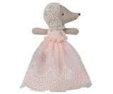 Maileg Baby Maus im Kleid – Powder