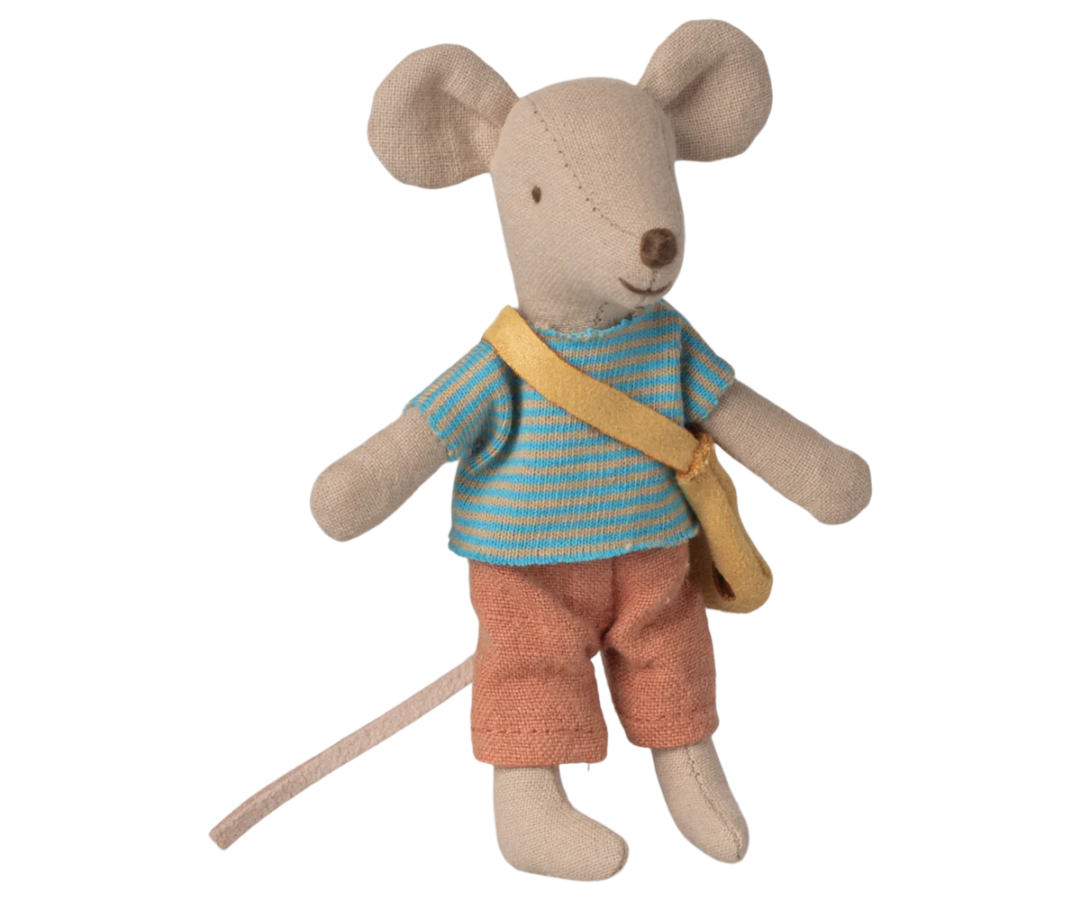 Maileg Kleiner Bruder Maus mit Tasche