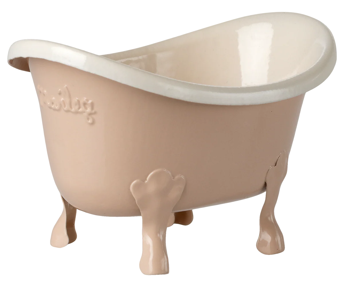 Maileg Badewanne, Maus Rosa