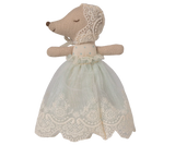 Maileg Baby Maus im Kleid – Minze