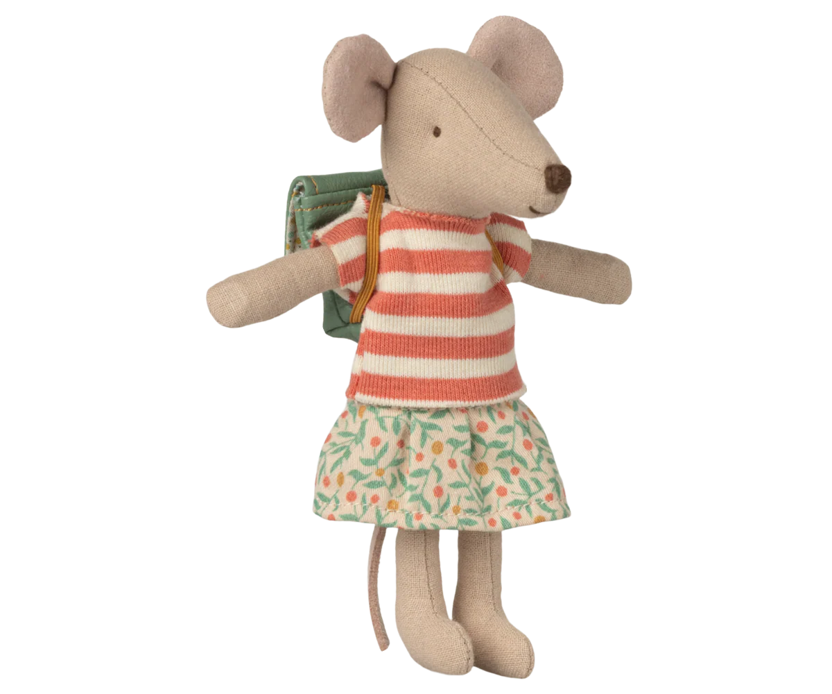 Maileg Dreirad-Maus, Große Schwester – Grün