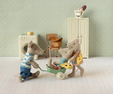 Maileg Dreirad-Maus, Großer Bruder – Braun
