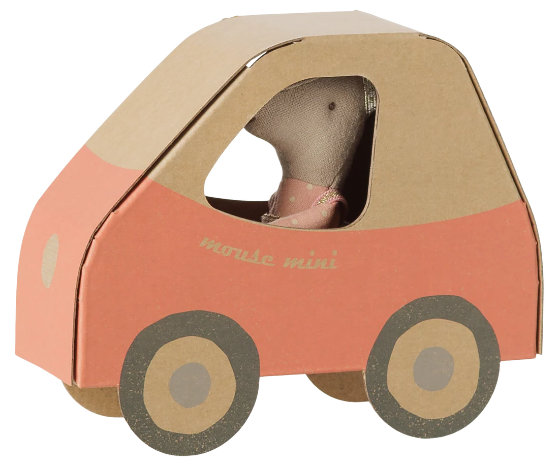 Maileg Fahrerin-Maus – Kleine Schwester