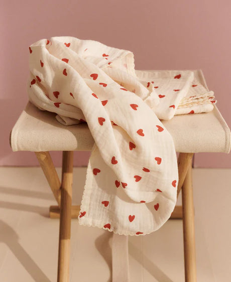 Pack of 3 muslin cloths Songbirds