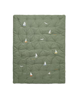 Bestickte Spielmatratze Sailboats