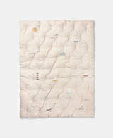 Embroidered play mattress Songbirds