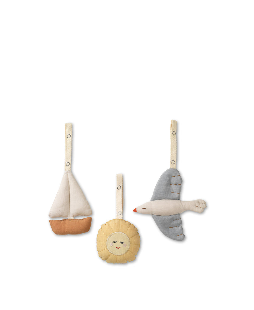 3er-Pack Spielzeug, Sailboats