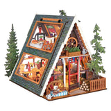 Holzbausatz "A-Frame Cabin"