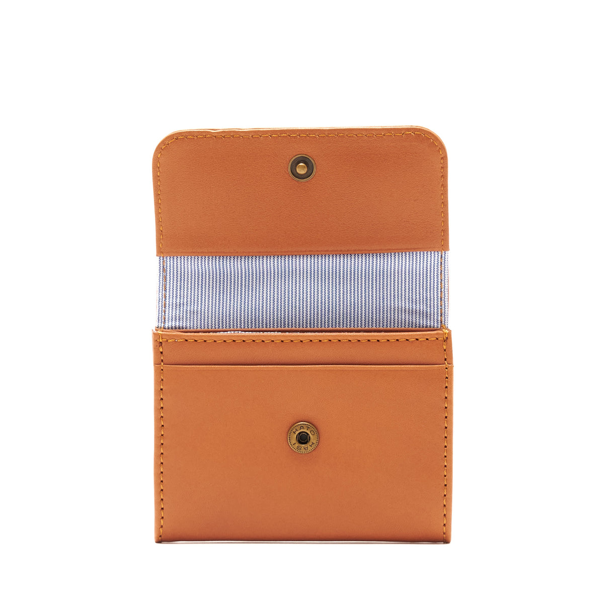 Faltportemonnaie klein Caramel