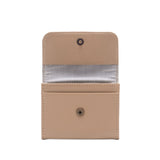 Faltportemonnaie klein Sand