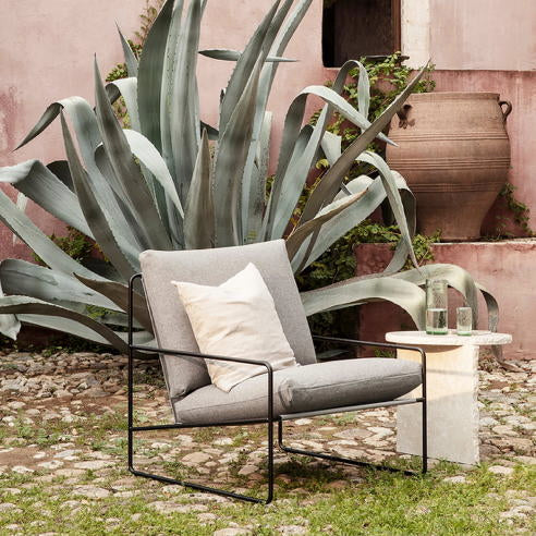 Ferm Living Lounge Chair Desert Stripe