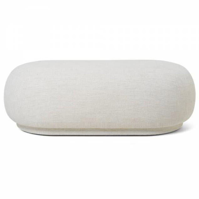 Ferm Living Rico Ottoman Bouclé Off-White