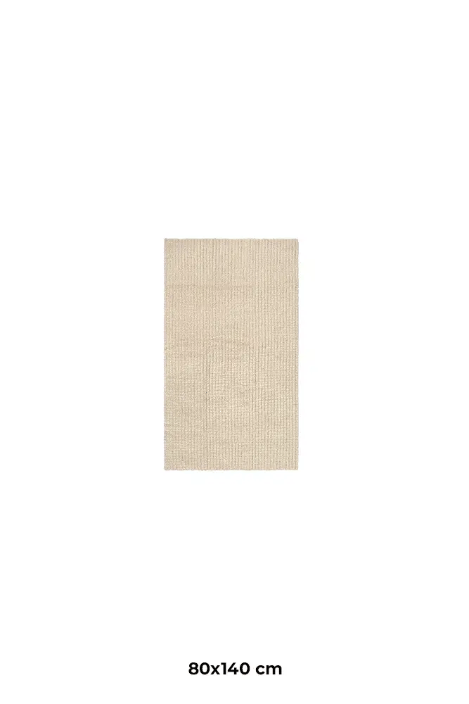 Lorena Canals Woolable Wollteppich Unexpected – Natural, 200 × 300 cm