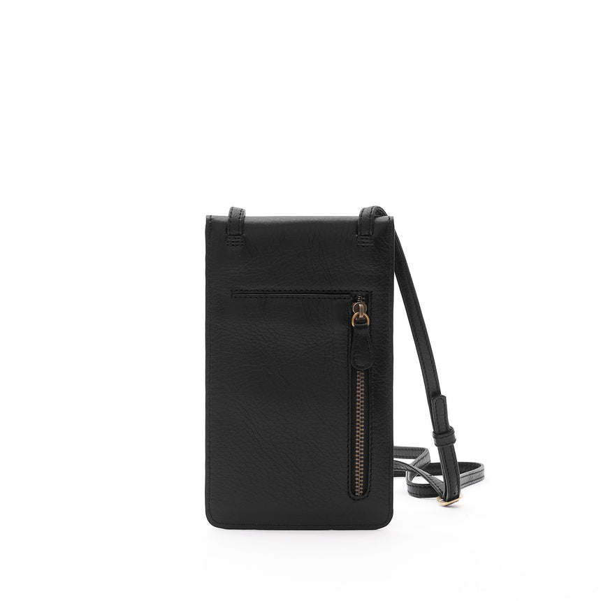 Handytasche mit Reissverschlussfach Black