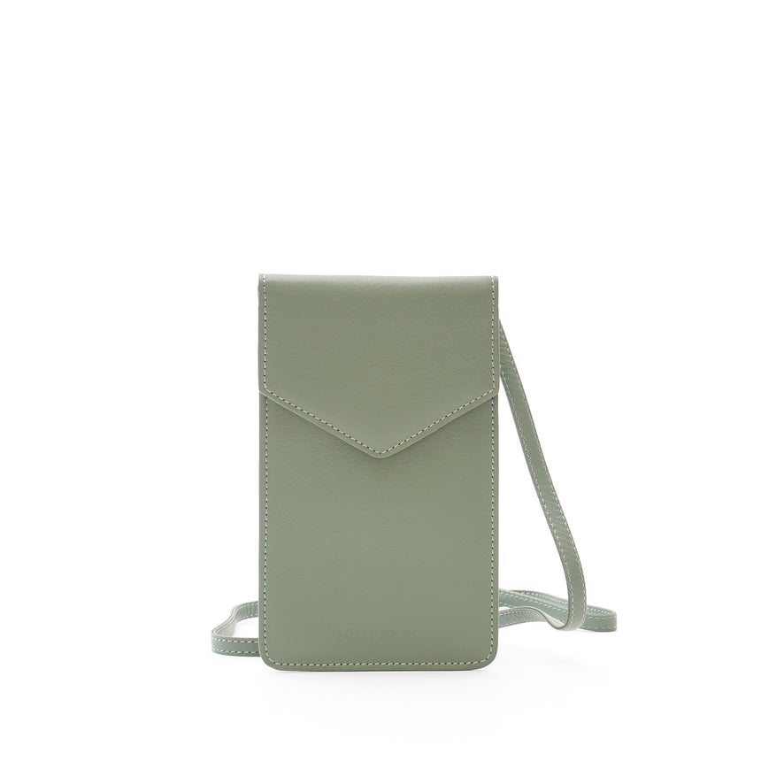 Handytasche mit Reissverschlussfach Mint