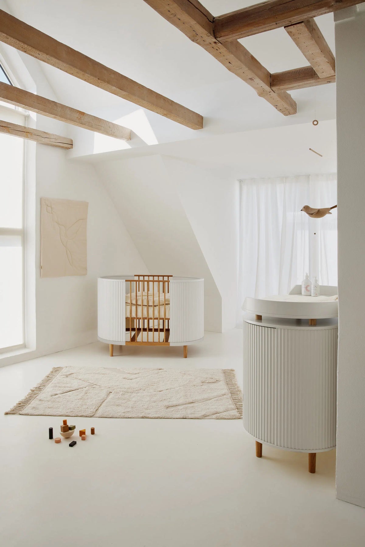 KAS Kopenhagen Kai Babybett – Weiß