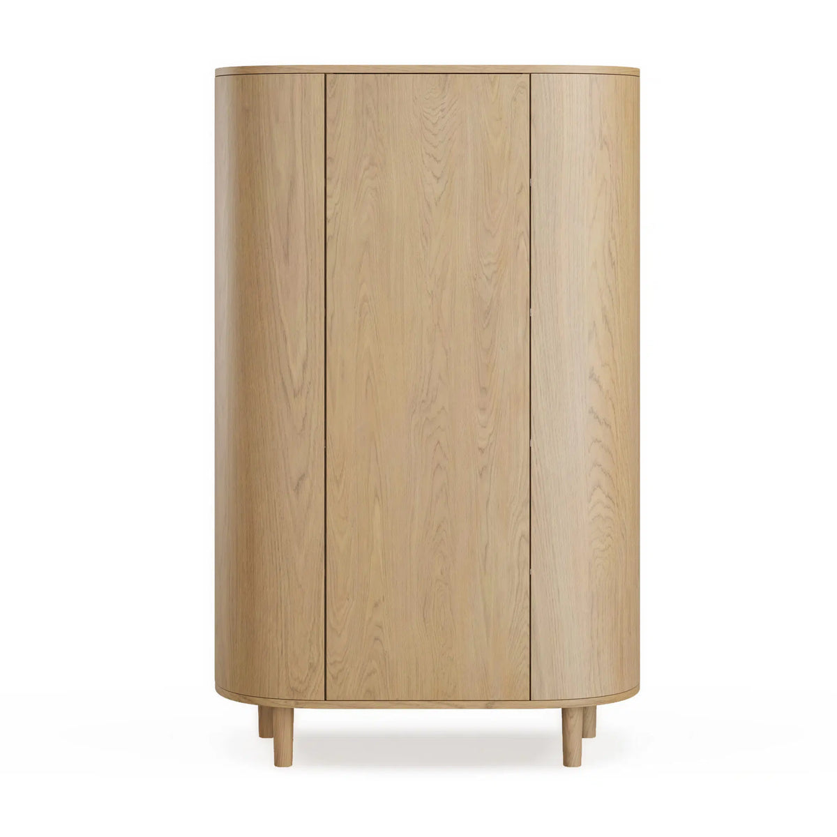 Wardrobe, 3 doors, white, Wood Collection
