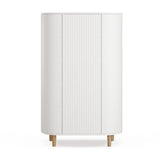 Wardrobe, 3 doors, white, Wood Collection
