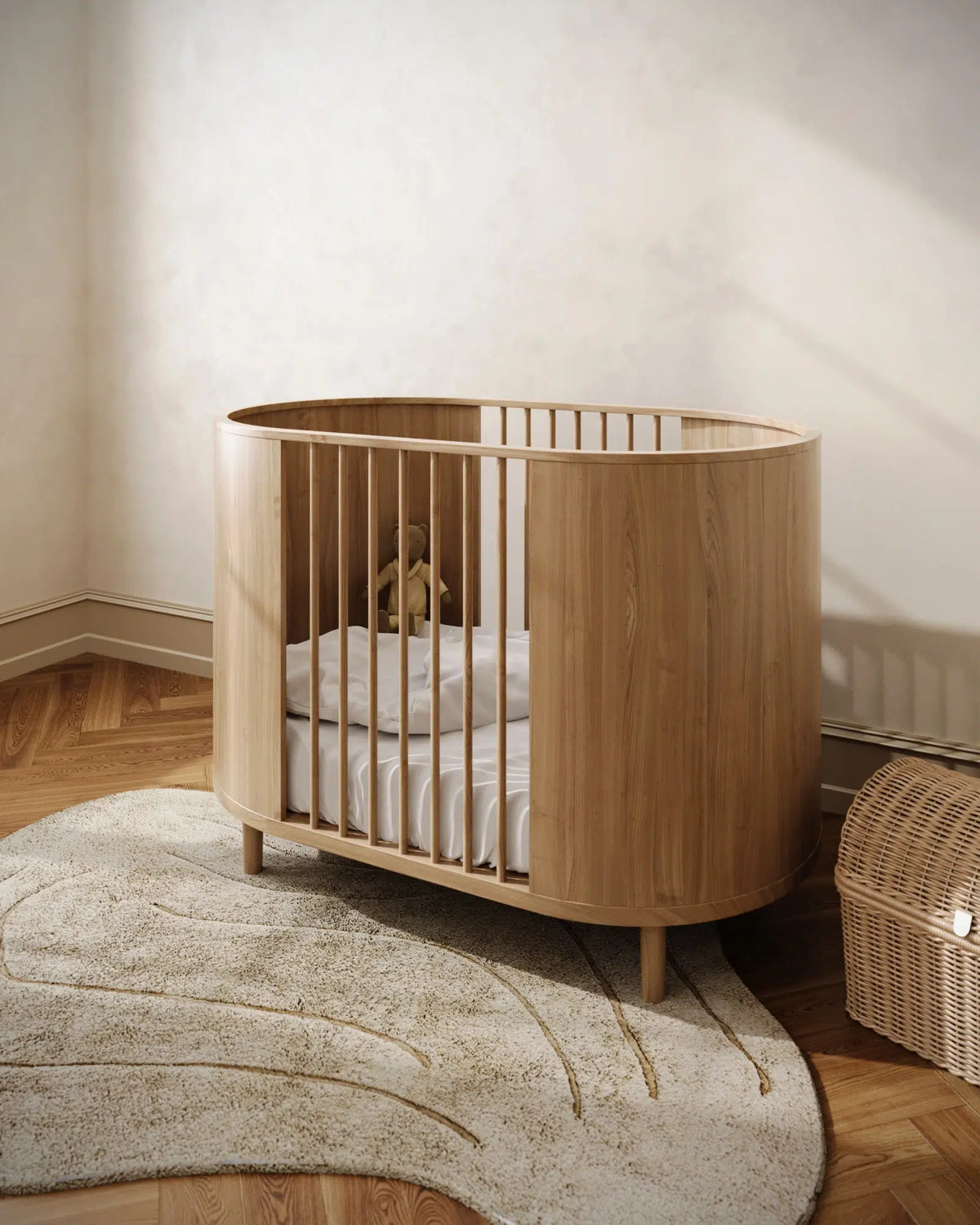 KAS Kopenhagen Kai Babybett – Eiche