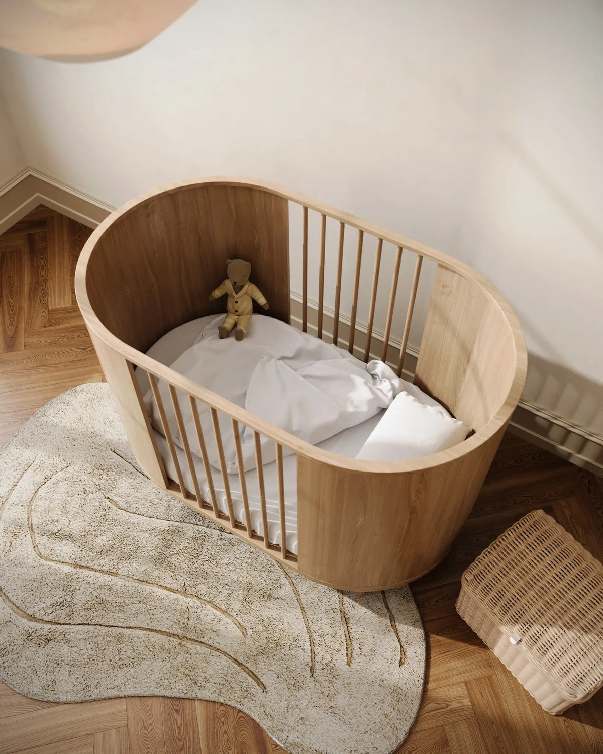 KAS Kopenhagen Kai Babybett – Eiche