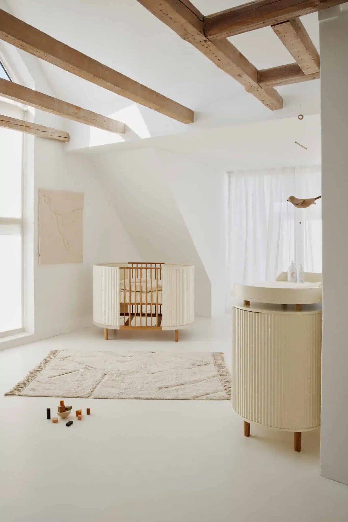 KAS Kopenhagen Kai Babybett – Creme