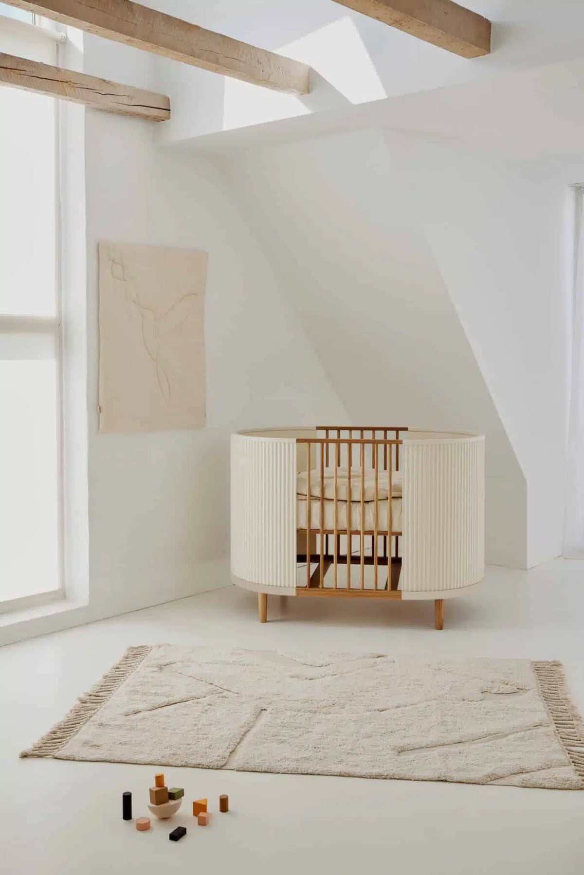 KAS Kopenhagen Kai Babybett – Creme