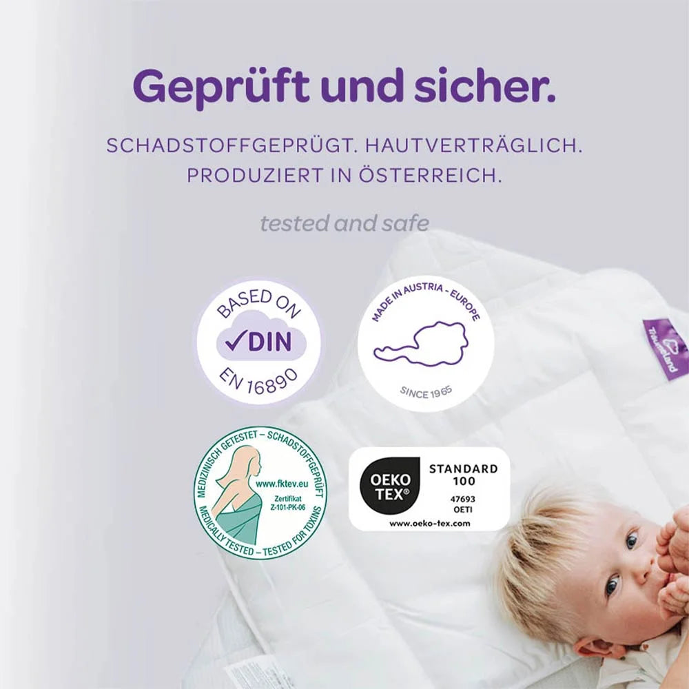 Träumeland Better Dreams Edition – Babymatratze Berg 60 × 120 cm