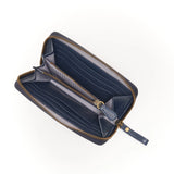 Mittleres Reissverschluss Portemonnaie Navy