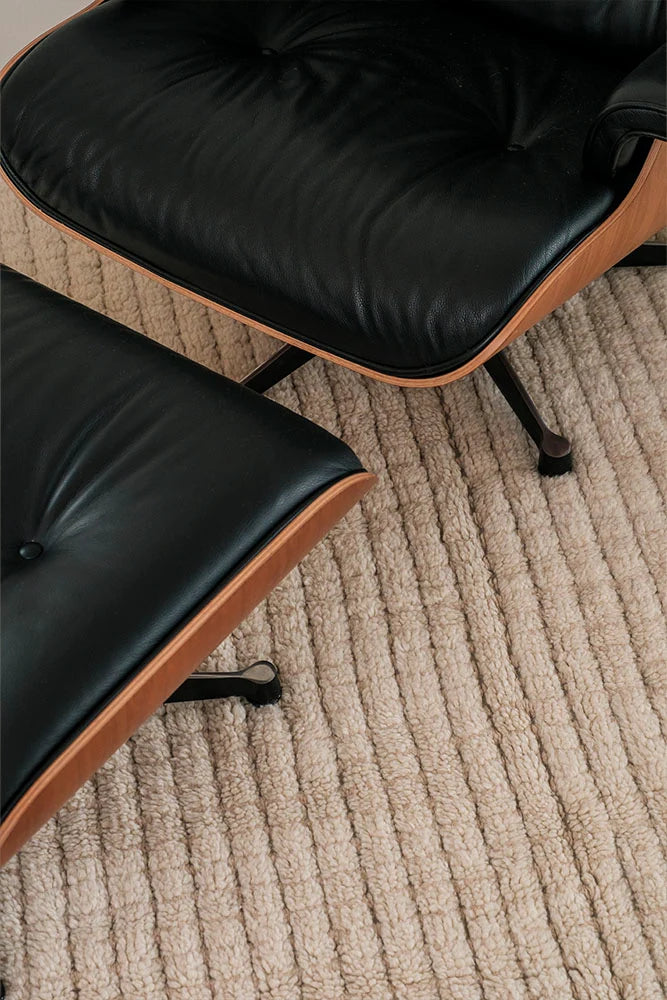 Lorena Canals Woolable Wollteppich Unexpected – Natural, 200 × 300 cm